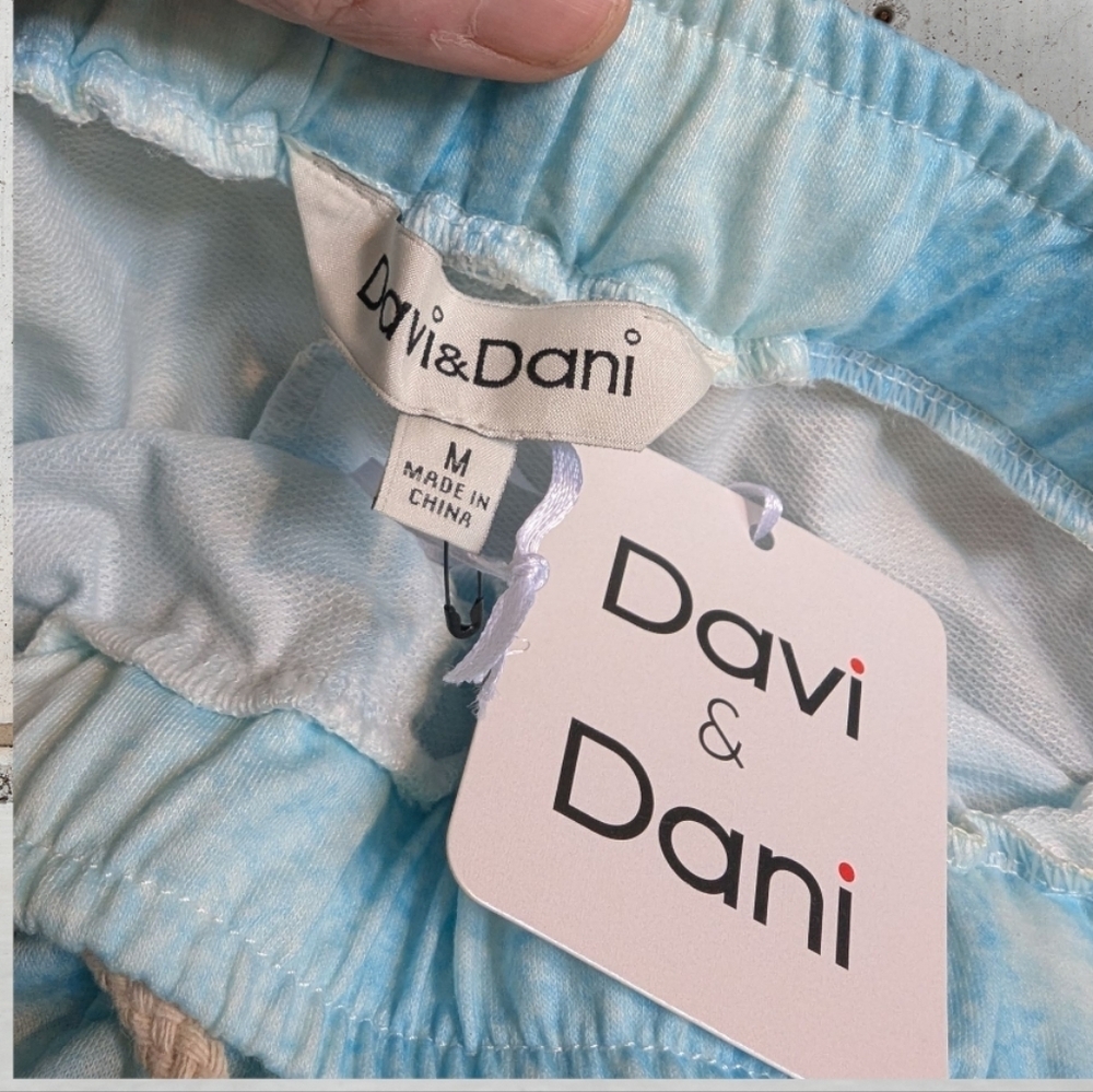 DAVI & DANI Multicolor Tie-Dye Joggers Size M - Picture 6 of 6